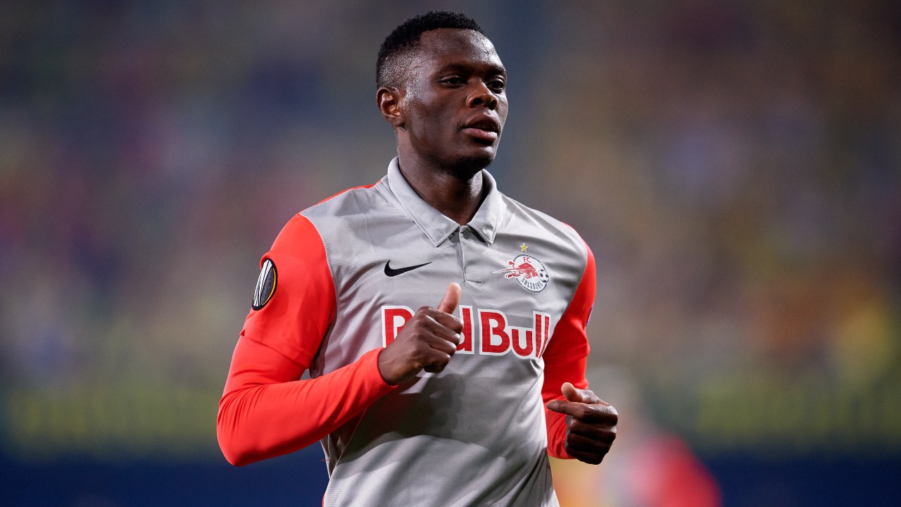 Patson Daka (©Alex Caparros/Gallo Images)